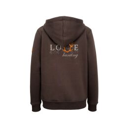 Hubertus Damen Hoodie mit Reißverschluss "Love...