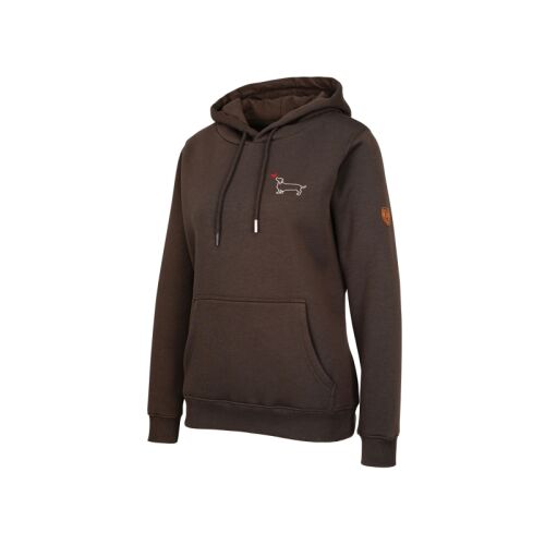 Hubertus Damen Hoodie "Dackel mit Herz"