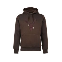 Hubertus Herren Hoodie "HIRSCH" tonig