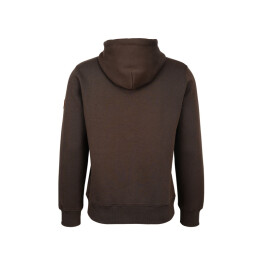 Hubertus Herren Hoodie &quot;HIRSCH&quot; tonig Oliv-Braun 5XL