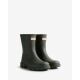 Hunter Boots Damen Gummistiefel Downpour Short Boot Dark Olive UK 7 - EU 40/41