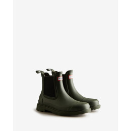 Hunter Boots Damen Chelsea Commando Boot Dark Olive UK 7 - EU 40/41