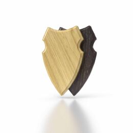 Eurohunt Troph&auml;enbrett f&uuml;r Rehtroph&auml;en Eiche 3 hell