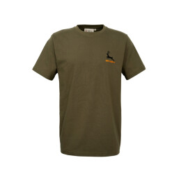 Hubertus Herren T-Shirt &quot;Just Hunt It&quot; Schilf XXL
