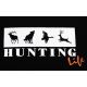 Hubertus Herren T-Shirt "Hunting Life" Schwarz S