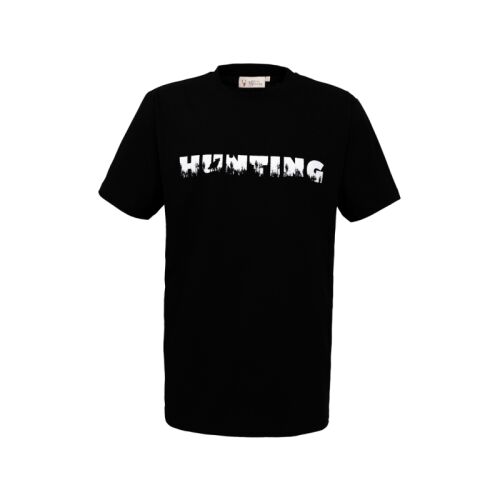 Hubertus Herren T-Shirt "Hunting" Schwarz 5XL