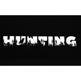 Hubertus Herren T-Shirt &quot;Hunting&quot; Schwarz 5XL