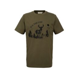 Hubertus Herren T-Shirt "Real Wild Living"