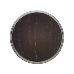 Eurohunt Keilerschild rund Eiche dunkel 10 cm