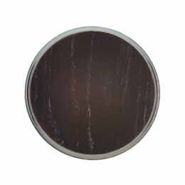 Eurohunt Keilerschild rund Eiche dunkel 14 cm