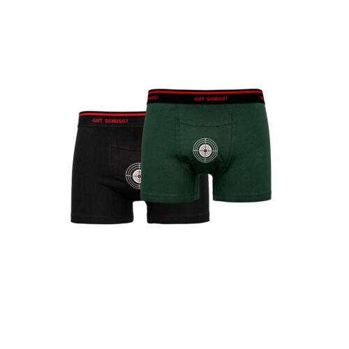 Hubertus Schützen-Unterhose "Gut Schuss!" 2er Pack