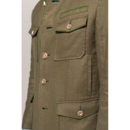 Habsburg Herren Jacke Adrian Panama Fluid Strech Oliv 50