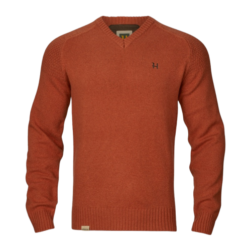 Härkila Herren Merino Pullover mit V-Ausschnitt Vincent