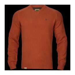 H&auml;rkila Herren Merino Pullover mit V-Ausschnitt Vincent