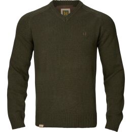 H&auml;rkila Herren Merino Pullover mit V-Ausschnitt Vincent