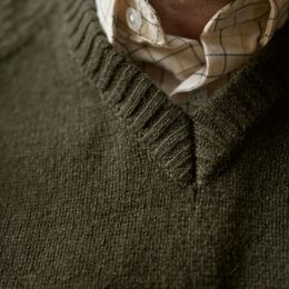 H&auml;rkila Herren Merino Pullover mit V-Ausschnitt Vincent