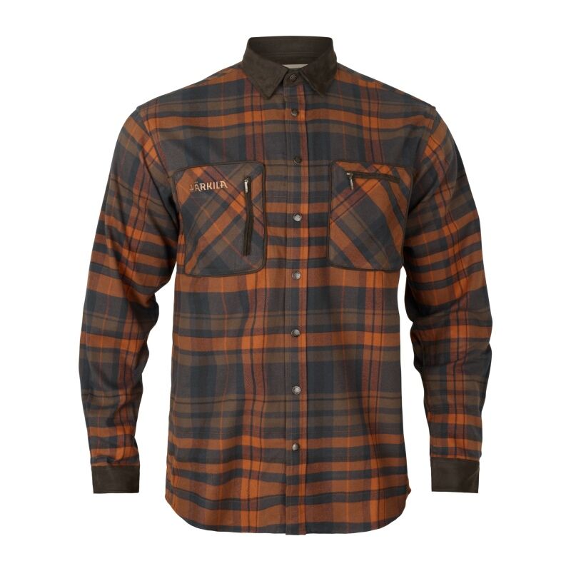 Härkila Herren Hemd Pajala Bombay brown L
