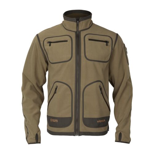Härkila Herren Fleecejacke Kamko Dark antique bronze/Willow green M