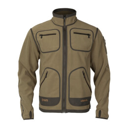H&auml;rkila Herren Fleecejacke Kamko Dark antique bronze/Willow green M