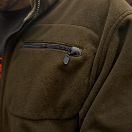 H&auml;rkila Herren Fleecejacke Kamko Dark antique bronze/Willow green M