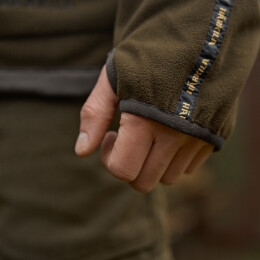 H&auml;rkila Herren Fleecejacke Kamko Dark antique bronze/Willow green M