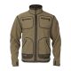 Härkila Herren Fleecejacke Kamko Dark antique bronze/Willow green M