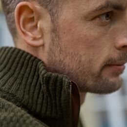 H&auml;rkila Herren Pullover Merino-Troyer Vincent Rosin L