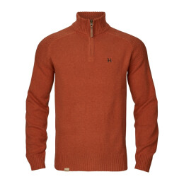 H&auml;rkila Herren Pullover Merino-Troyer Vincent Bombay brown XXL
