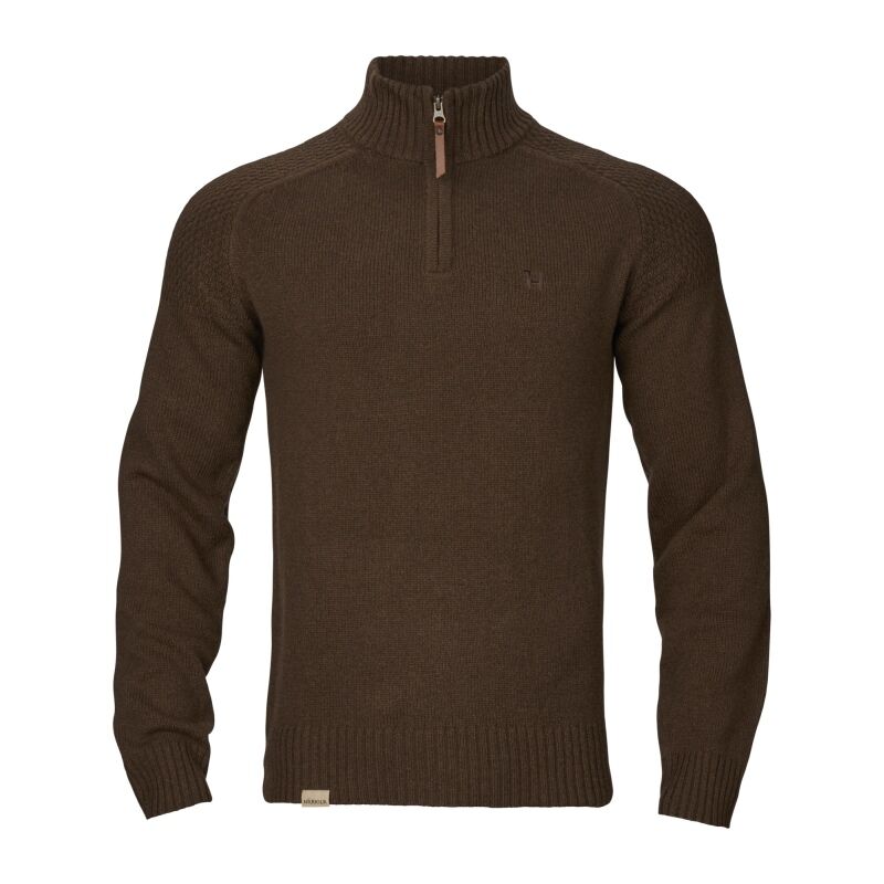 Härkila Herren Pullover Merino-Troyer Vincent Demitasse brown XXL