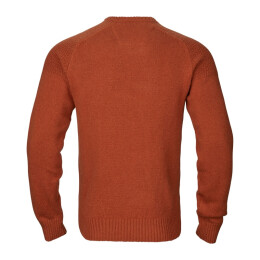 H&auml;rkila Herren Merino Pullover mit V-Ausschnitt Vincent Bombay brown XL