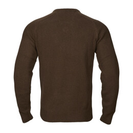 H&auml;rkila Herren Merino Pullover mit V-Ausschnitt Vincent Demitasse brown L