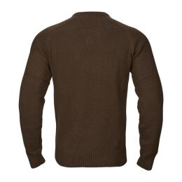 H&auml;rkila Herren Merino Pullover mit V-Ausschnitt Vincent Demitasse brown XXL