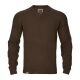 Härkila Herren Merino Pullover mit V-Ausschnitt Vincent Demitasse brown XXL