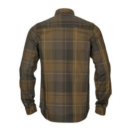 H&auml;rkila Herren Langarmhemd Akse Willow green check M