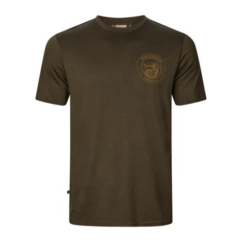 Härkila Herren T-Shirt Game Willow green stag M