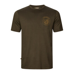 H&auml;rkila Herren T-Shirt Game Willow green stag M