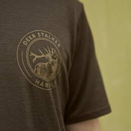 H&auml;rkila Herren T-Shirt Game Willow green stag M