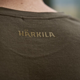 H&auml;rkila Herren T-Shirt Game Willow green stag M