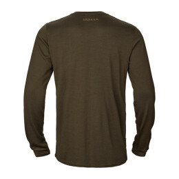 H&auml;rkila Herren Langarmshirt Game Willow green stag M