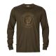 Härkila Herren Langarmshirt Game Willow green stag M