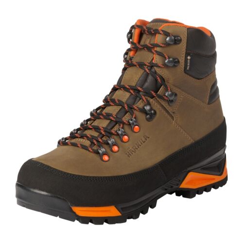 Härkila Herren Schuh Saxnäs GTX Orange Mid Brown//orange 40