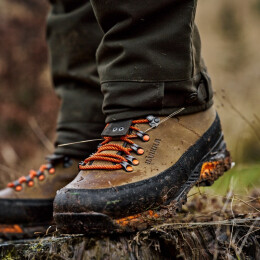 H&auml;rkila Herren Schuh Saxn&auml;s GTX Orange Mid Brown//orange 43