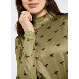 Dubarry Damen Langarmshirt Reynolds Dusky Green 38