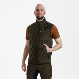 Deerhunter Herren Steppweste Mossdale Forest Green L