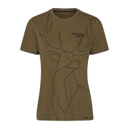 Seeland Damen T-Shirt Deer On Line