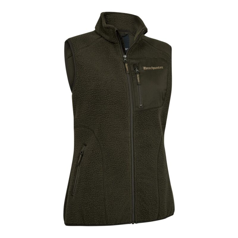 Deerhunter Damen Fleeceweste Atlas Forest Green 40
