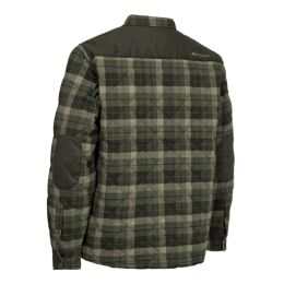 Deerhunter Herren Wattierte Shirt-Jacke Elbert Green Check M