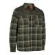 Deerhunter Herren Wattierte Shirt-Jacke Elbert Green Check M