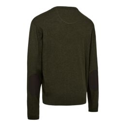 Deerhunter Herren Pullover Harrington O-neck Forest Ember Melange 3XL