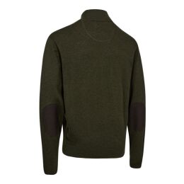 Deerhunter Herren Pullover Harrington 1/2-Zip Forest Ember Melange S
